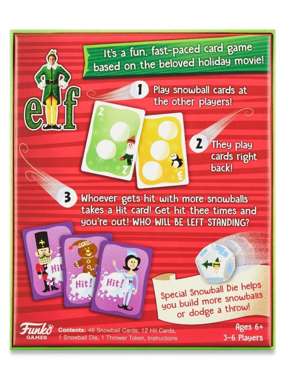 NEW Funko Games: Elf - Snowball Showdown! Game